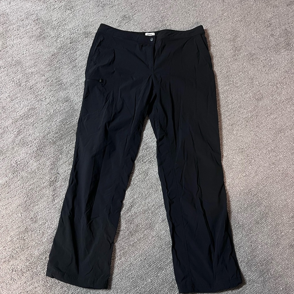 Women’s LL Bean Black Hiking Pants